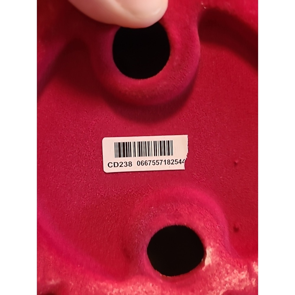 BATH & BODY WORKS Red/Maroon Velvet Fall Pumpkin 3 Wick Candle Holder - Picture 7 of 8